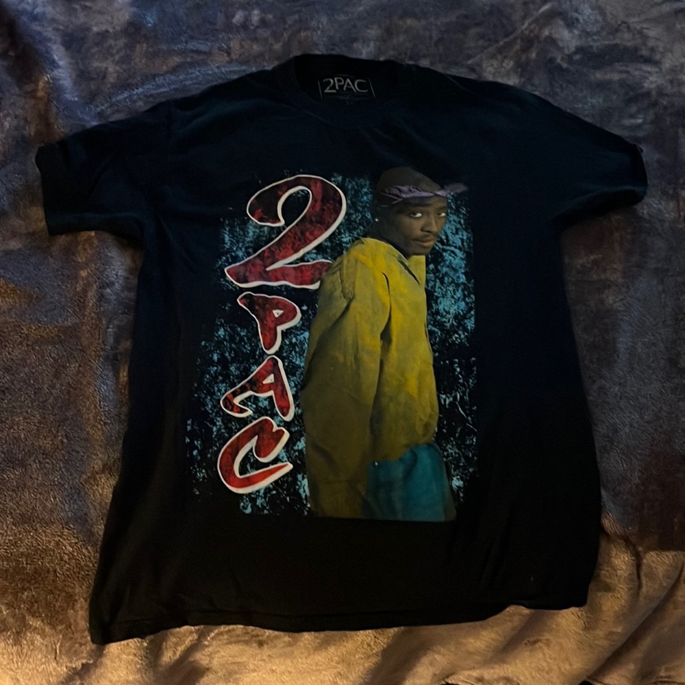 2pac vintage tee